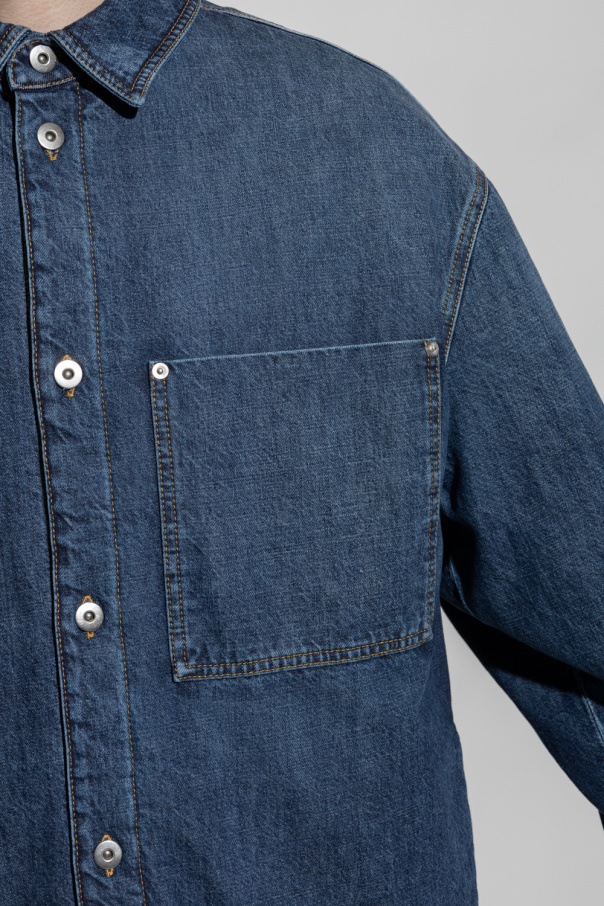 Denim jacket Bottega Veneta - bottega veneta leather turtleneck